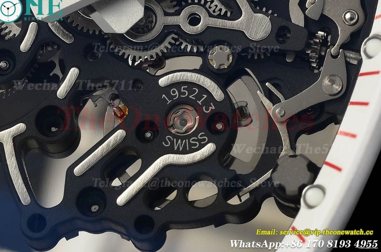 Dial APS Clone RM055 RU Skeleton NTPT Red Crown RMUL2 Super 0524